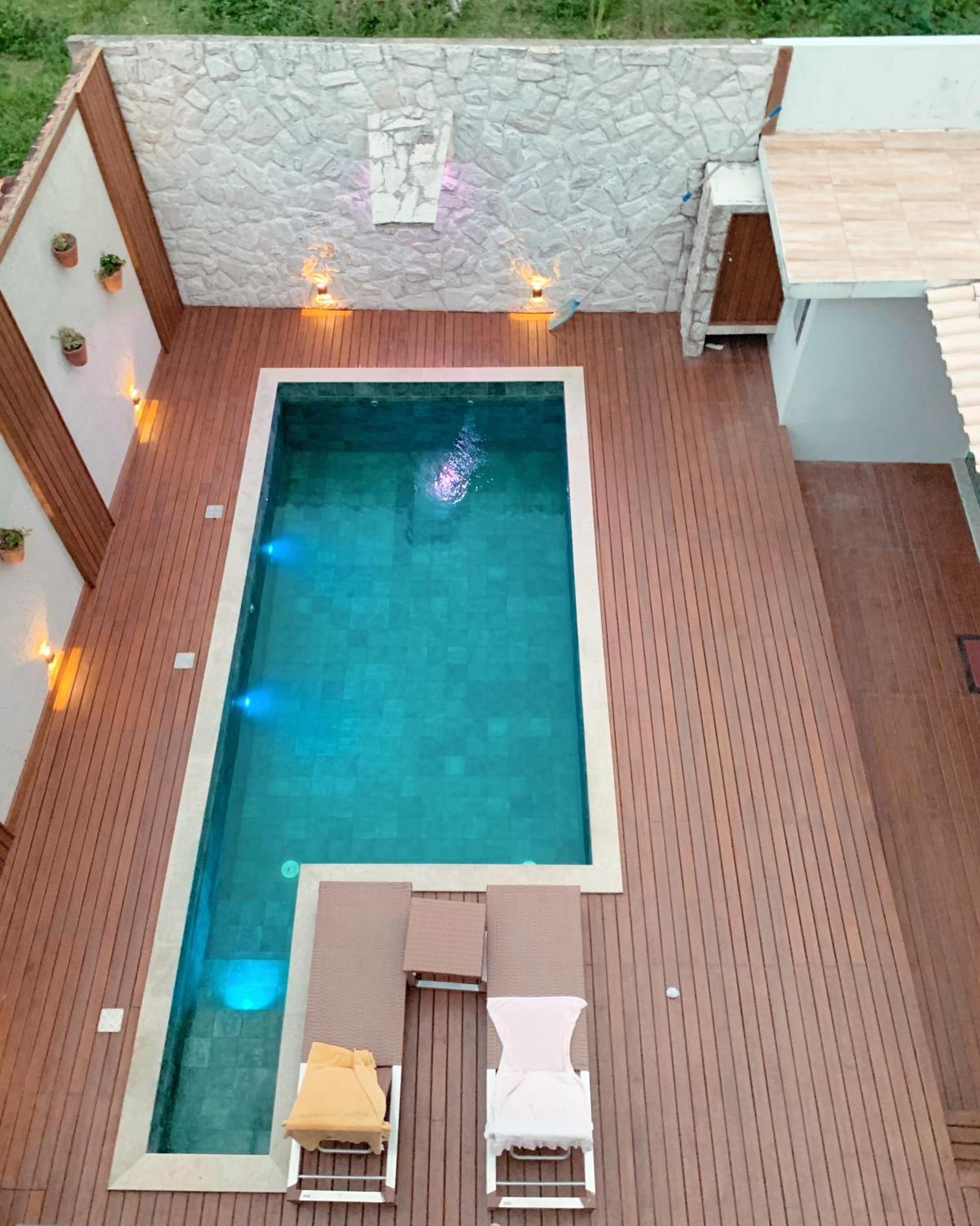 Casa Com Piscina Em Frente A Praia Do Santinho Florianópolis 外观 照片