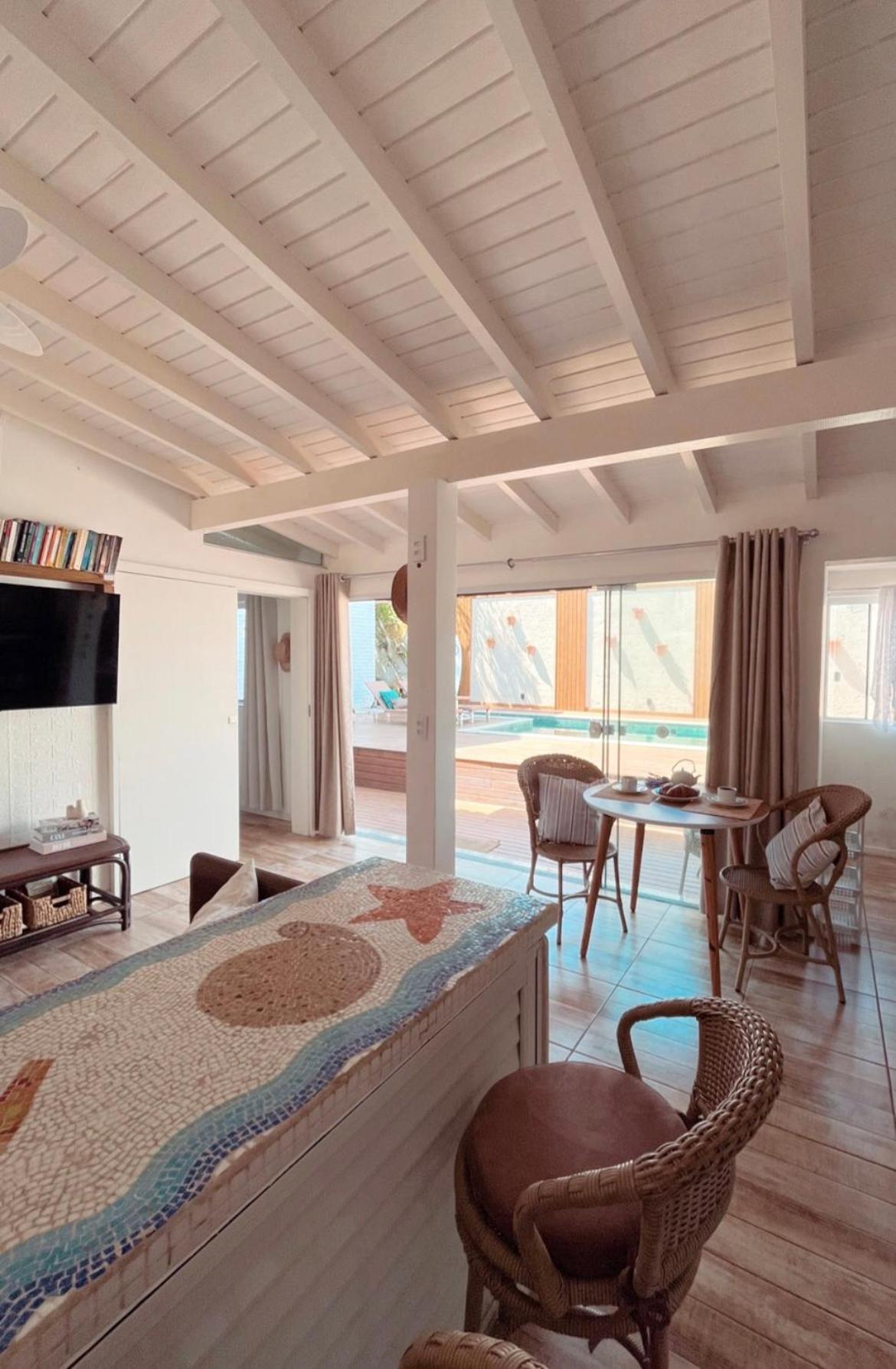 Casa Com Piscina Em Frente A Praia Do Santinho Florianópolis 外观 照片